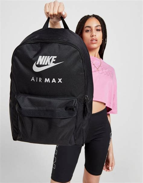 nike logo backpacks.